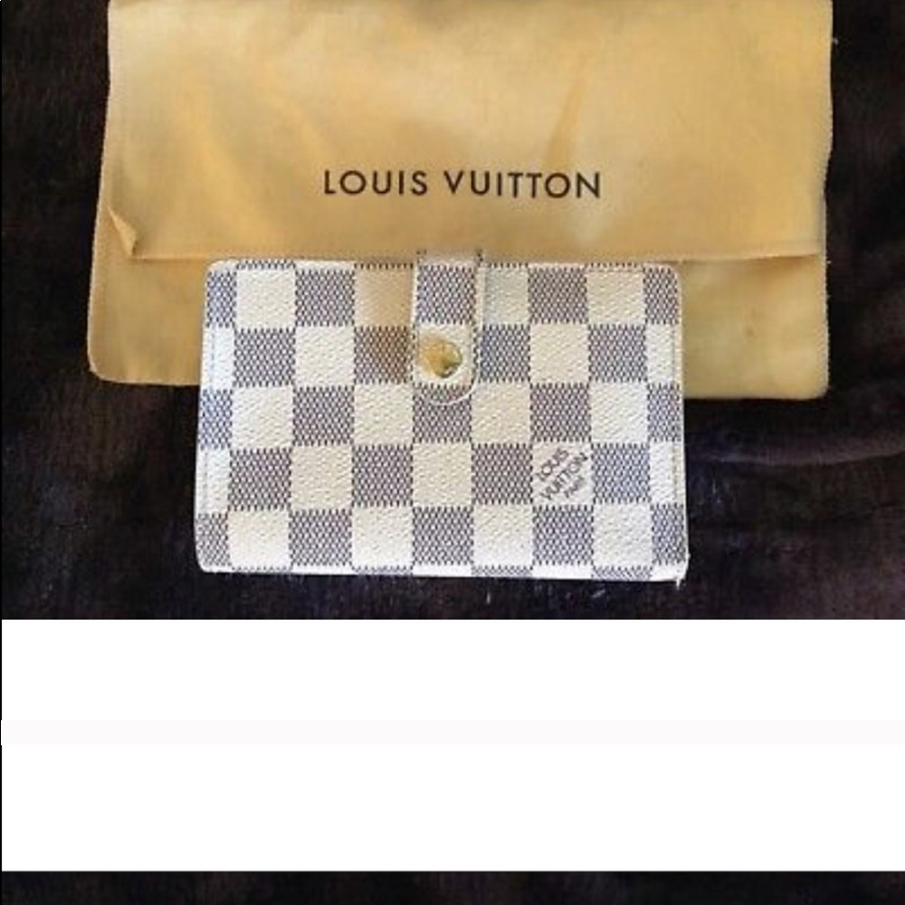 Damier Azur French Wallet Louis Vuitton